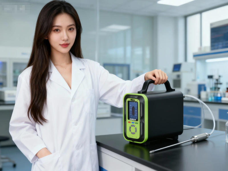 科研實驗室正在使用紅外二氧化碳檢測儀 科研實驗室正在使用紅外二氧化碳檢測儀