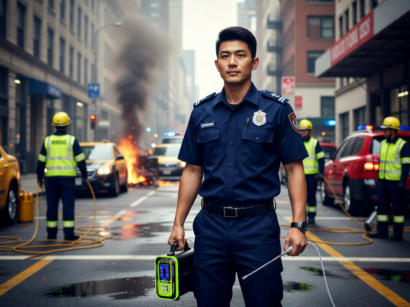 十八合一氣體檢測儀在突發應急救援應用現場 十八合一氣體檢測儀在突發應急救援應用現場