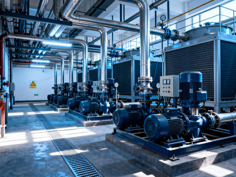 大型工業循環冷卻水系統現場