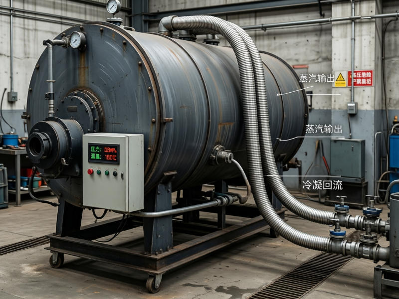 大型工業蒸汽鍋爐